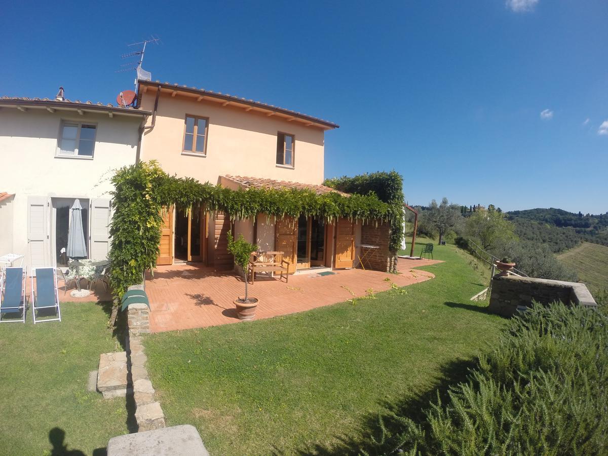 Ferienwohnung La Rocca Di Montalbino Montespertoli Exterior foto