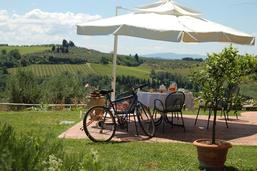 Ferienwohnung La Rocca Di Montalbino Montespertoli Exterior foto