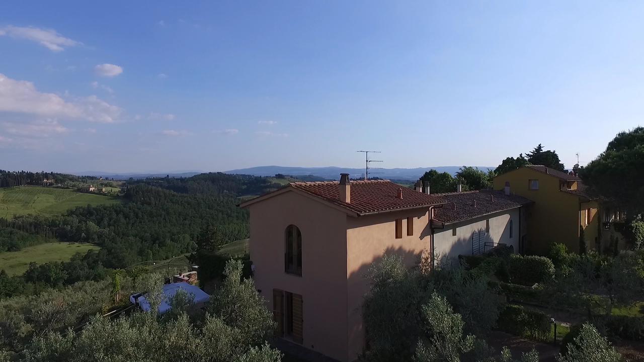Ferienwohnung La Rocca Di Montalbino Montespertoli Exterior foto