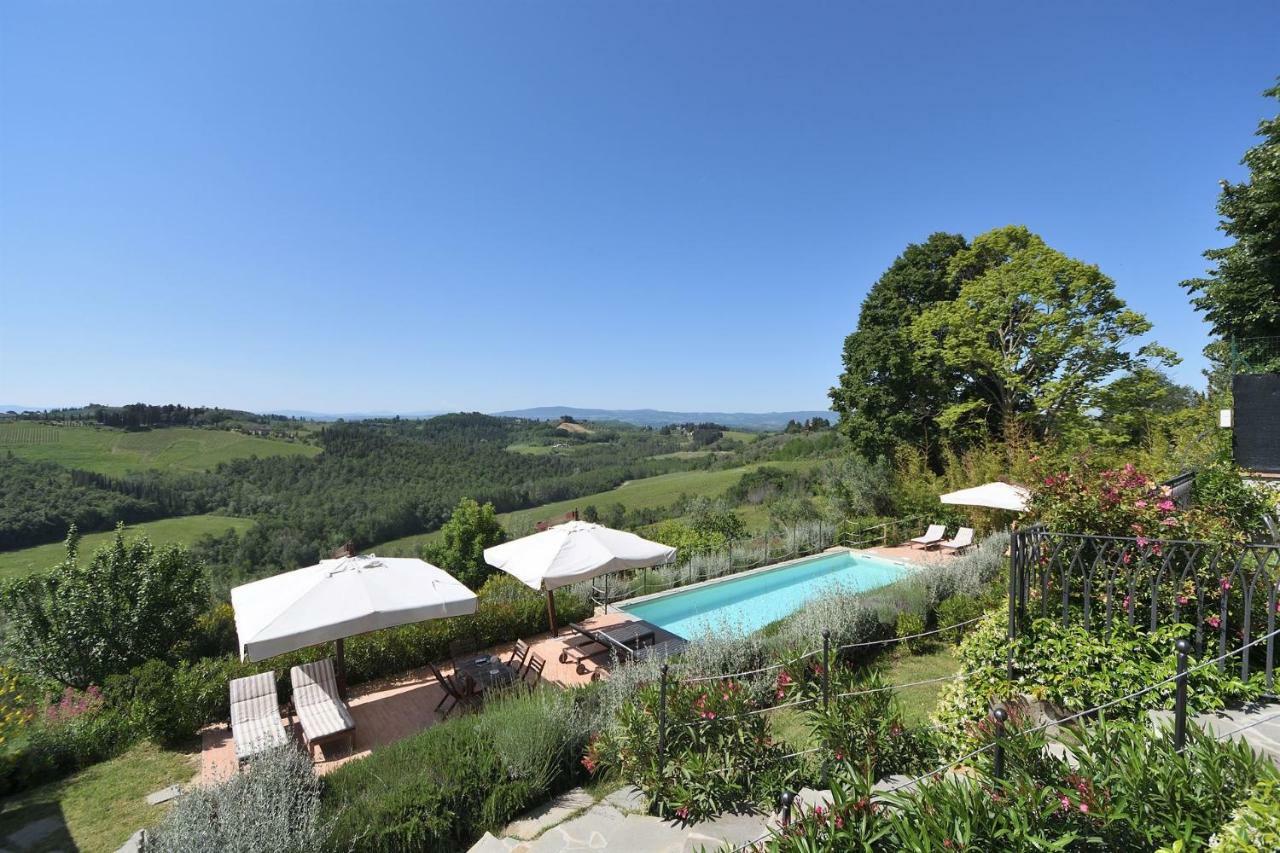 Ferienwohnung La Rocca Di Montalbino Montespertoli Exterior foto