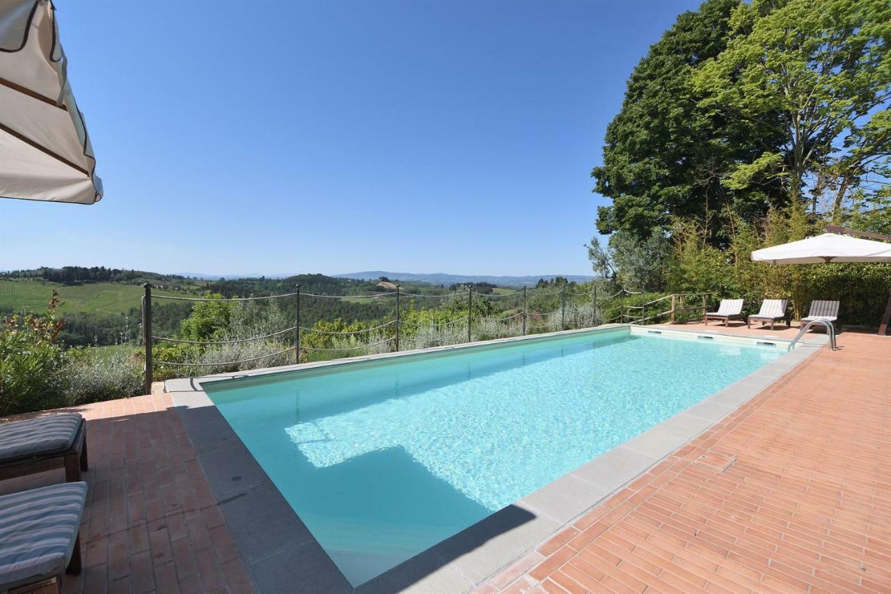 Ferienwohnung La Rocca Di Montalbino Montespertoli Exterior foto