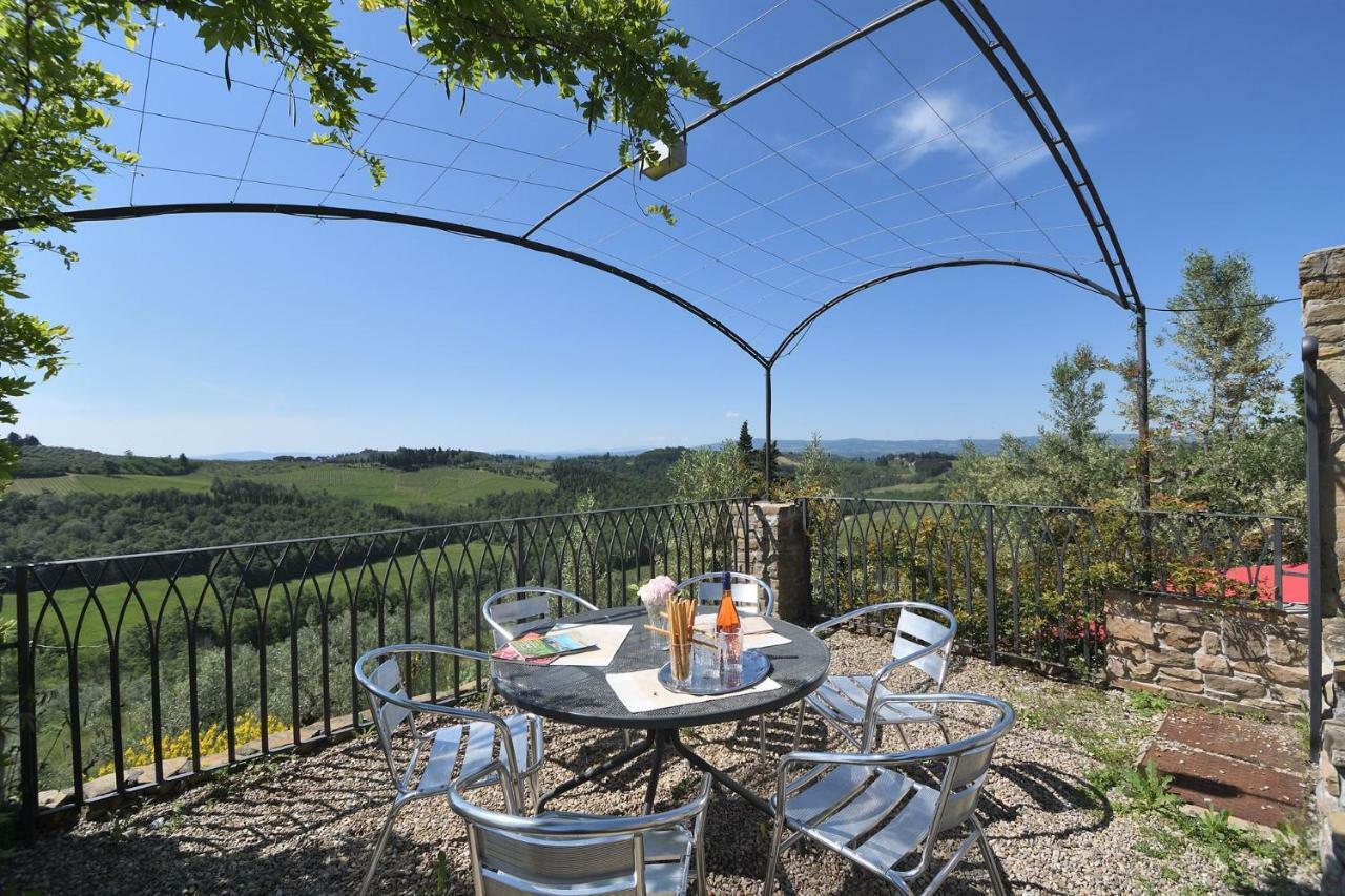 Ferienwohnung La Rocca Di Montalbino Montespertoli Exterior foto