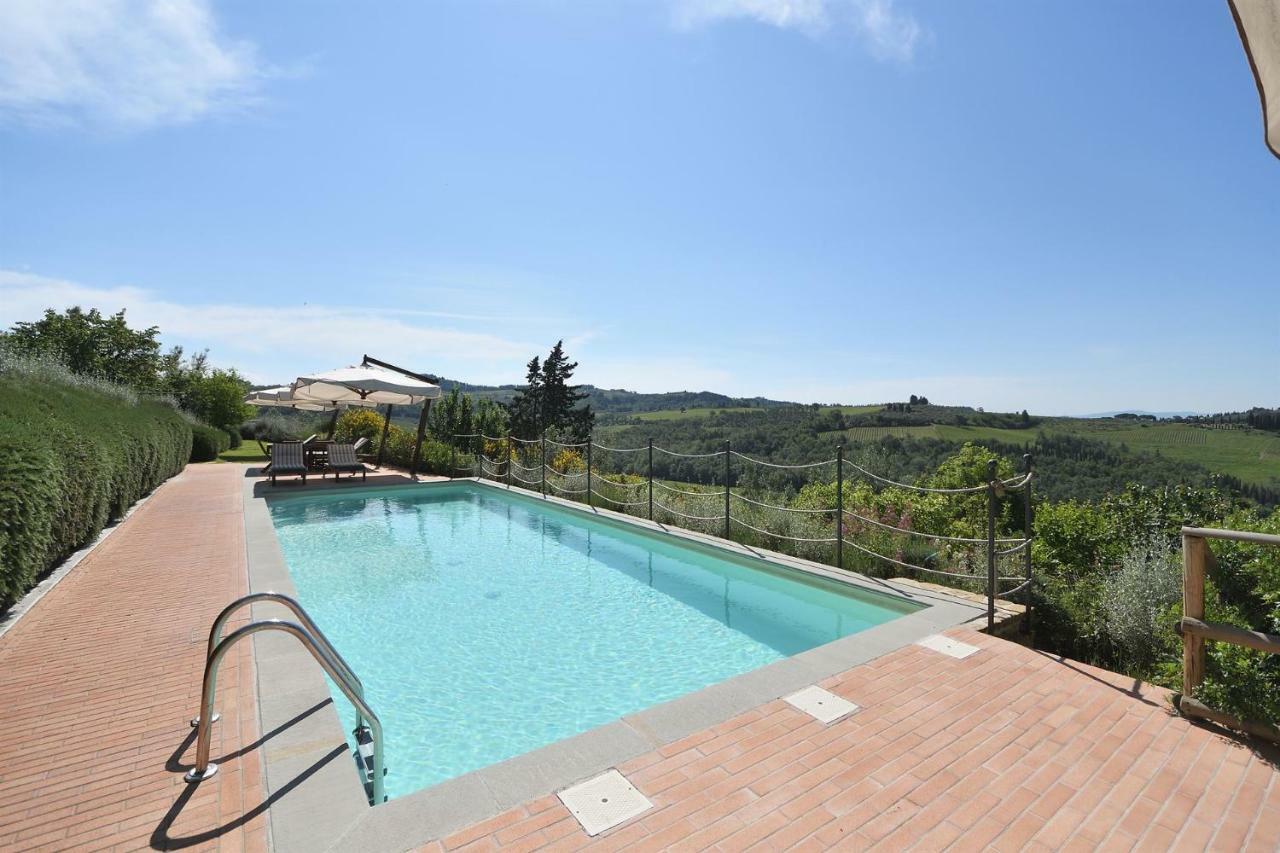 Ferienwohnung La Rocca Di Montalbino Montespertoli Exterior foto