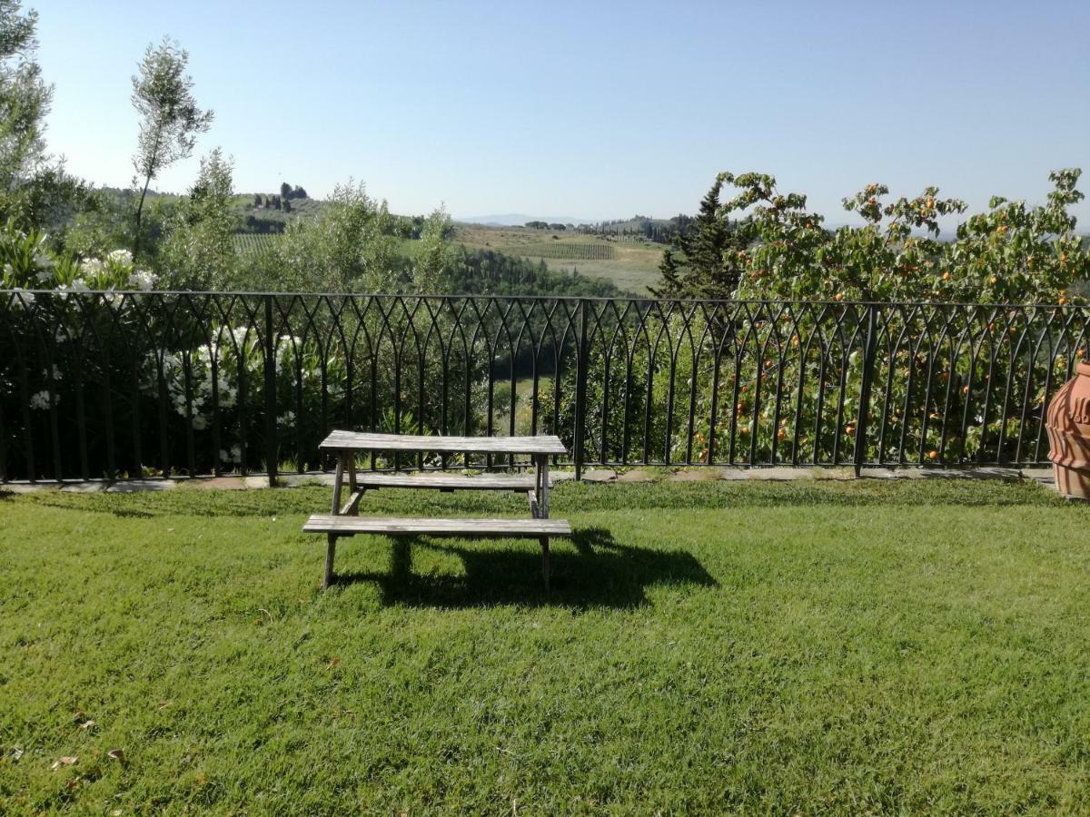 Ferienwohnung La Rocca Di Montalbino Montespertoli Exterior foto